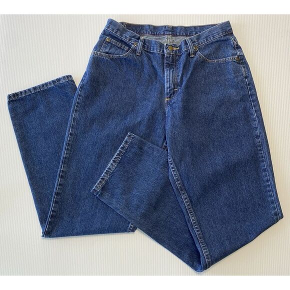 Wrangler Blues Women's Relaxed Fit Denim Jeans Straight Leg Size 10 (Fit 32x33) - Picture 3 of 11